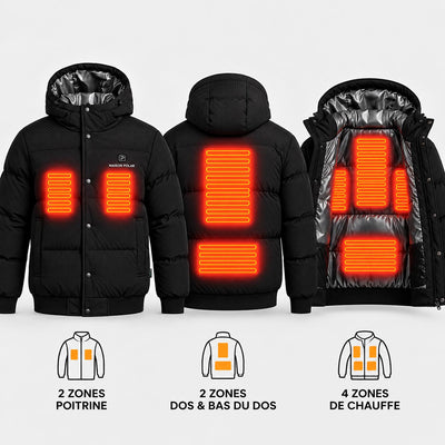 Beheizbare Daunenjacke Polar