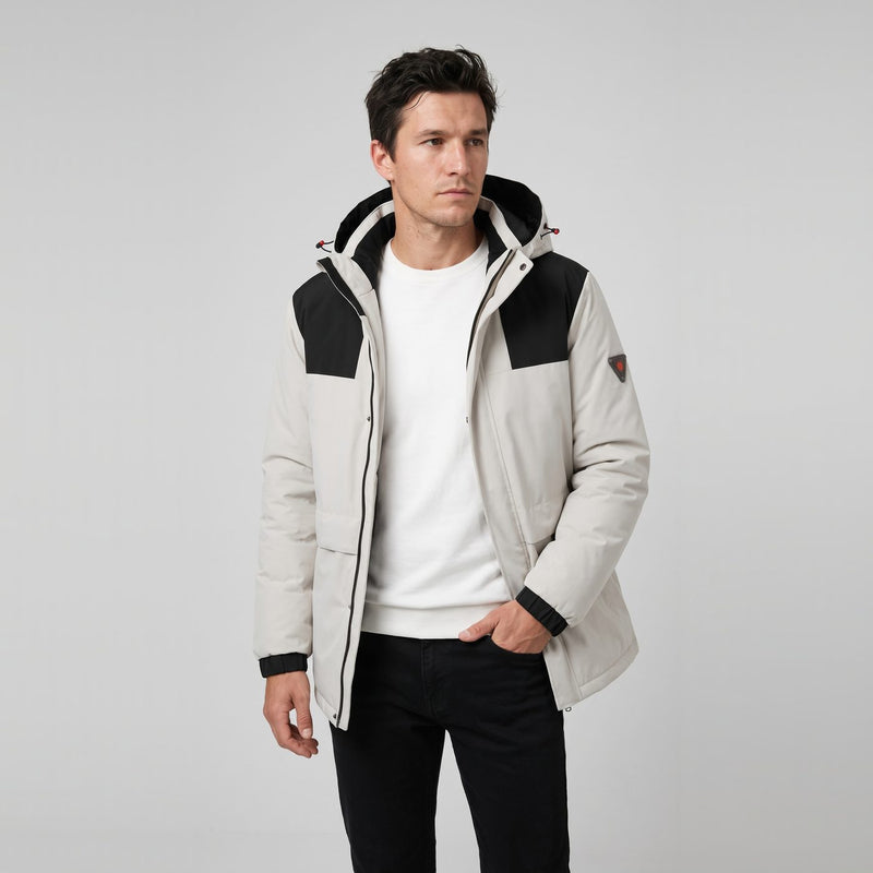 Beheizbare Winter Daunenjacke
