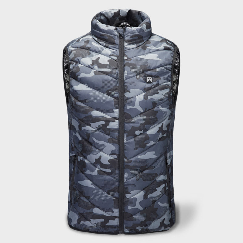 Tarnmuster-Heizweste